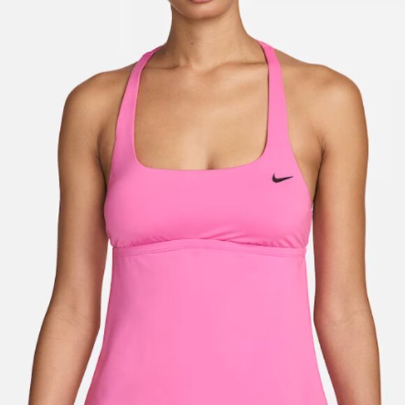 Nike Swim Essential Square-Neck Tankini Top NWT Sz S - Picture 3 of 9